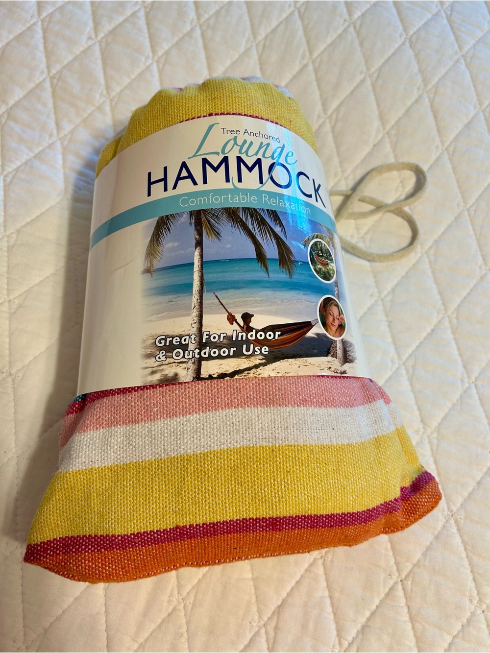 NWT Lounge Hammock—Tree Anchored